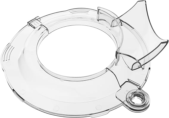 KitchenAid チルトヘッド用注ぎ口シールド 4.5-5クォート スタンドミキサーボウルクリア