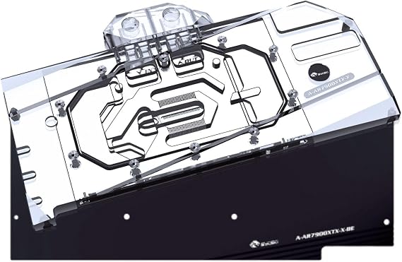 Bykski Full Coverage GPU Water Block and Backplate for ASRock Radeon RX 7900 XTX Taichi (A-AR7900XTX-X)