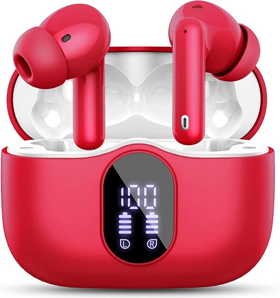 Wireless Bluetooth Headphones, Bluetooth 5.3 Headphones, HiFi Stereo