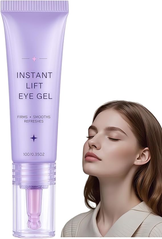 Instant Lift Eye Gel for Under Eye Bags,Instant Eye Tightening Cream,Temporary Eye Bag Remover,Under Eye Serum for Wrinkle Repair,Anti-Aging Under Eye Cream,Wrinkle Filler,Suitable for All Skin Types