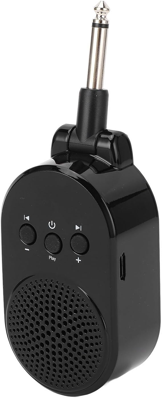 Mini Electric Guitar Amp 5W Portable Full Range Amplifier Plug and Play for Guitar Practice