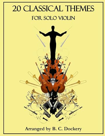 20 Classical Themes for Solo Violin