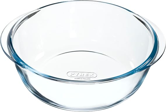 PYREX PREPWARE – Round Glass Dish 20 cm -1.1 L