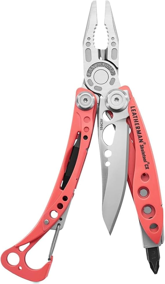 Leatherman Skeletool CX Çok Amaçlı Cep Aleti, Mercan