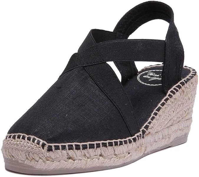 Toni Pons TER - Vegan Wedge Espadrille for Women Made of Cotton.