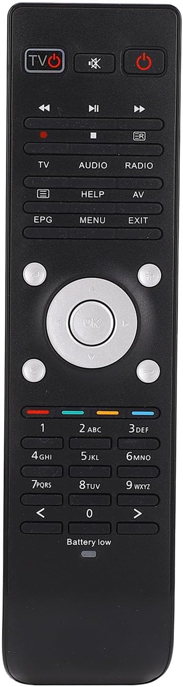 TV Box Remote Controller Replacement Fit for VU Duo 2, for VU+ Duo 2, for VU+ Duo, for VU+ 4K, for 2 STB Ultimo 4K Zero TV Box