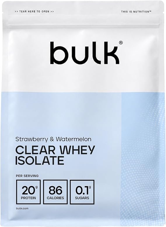 Bulk Clear Whey Isolate, Strawberry Watermelon, 500g
