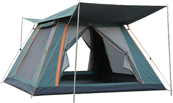 4 Kişilik Tam Otomatik Tenteli Kamp Çadırı 240x240x160