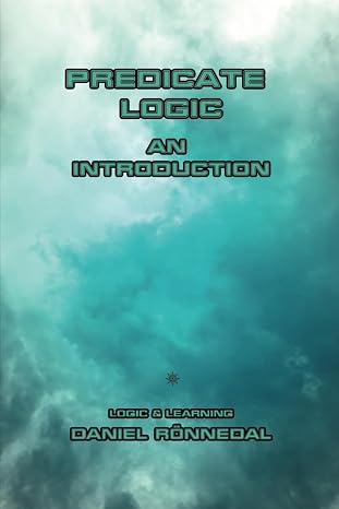 Predicate logic: An Introduction