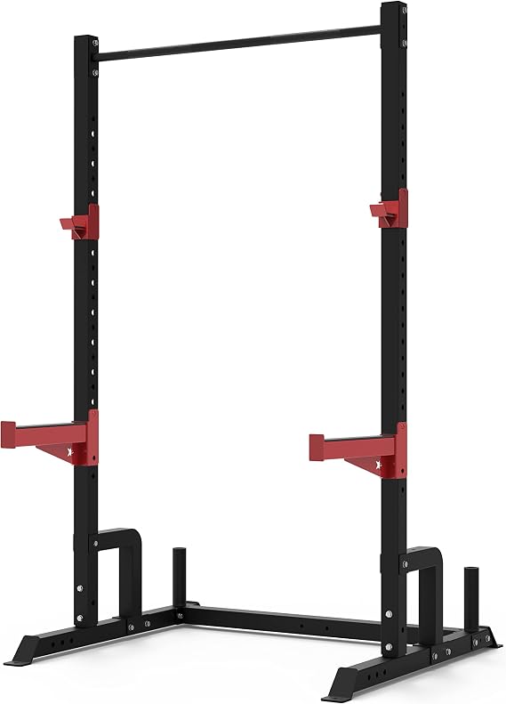 Train Hard Half Cage Squat Rack Power Rack Smith Machine Multi Press