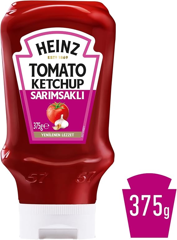 Heinz Sarımsaklı Ketçap 375g