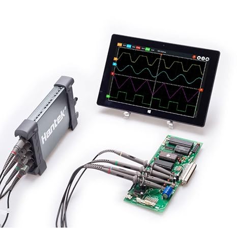 Hantek Hantek6074BE Kit I II III IV 4 Channel Oscilloscope Hantek Automotive USB Oscilloscope 70MHz 1GSa/s Sampling(6074BE-kit II)