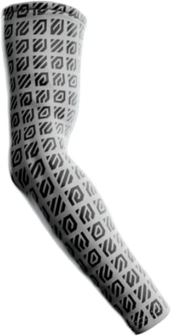 Wallhack Gaming Repeat Arm Sleeve, White, S/M