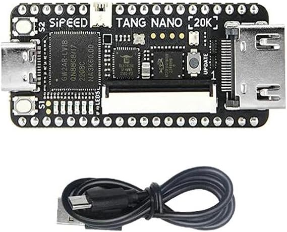 Sipeed Tang Nano 20K FPGA Development Board RISCV Linux Retro Game Player (Soldered Pin Header)