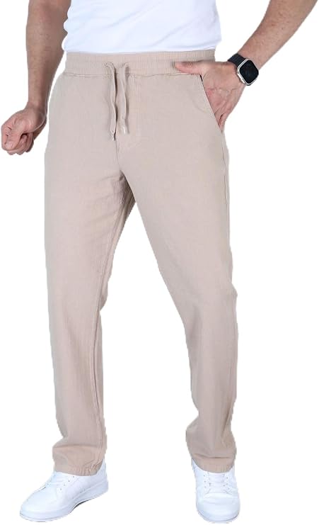 Baggy Keten Pantolon Jogger