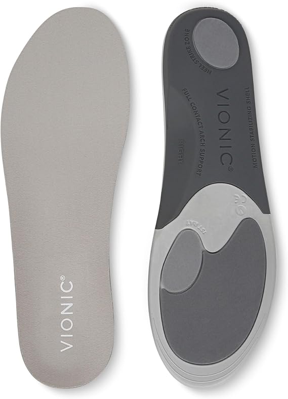 Vionic Active Unisex Orthotic Insole | Extra Extra Small | VIO Motion Technology | Contoured Arch Support | Shock-Absorbing Cushioning | Plantar Fasciitis & Heel Pain Relief