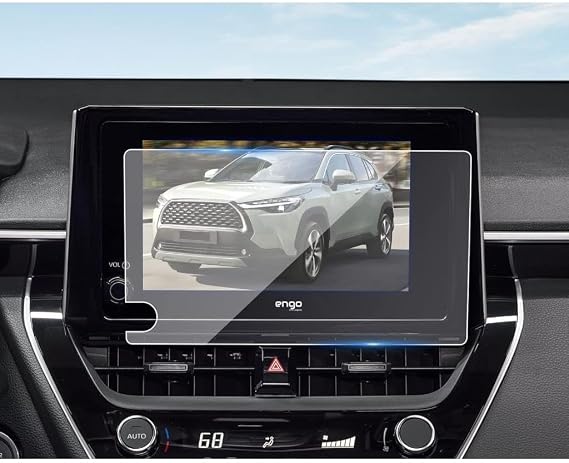 Engo Toyota Corolla Hybrid Dream Multimedya & Navigasyon 8 İnç İle Uyumlu Mat Ekran Koruyucu