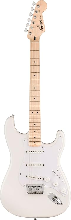 Squier Sonic Stratocaster HT Arctic White - Maple Elektro Gitar