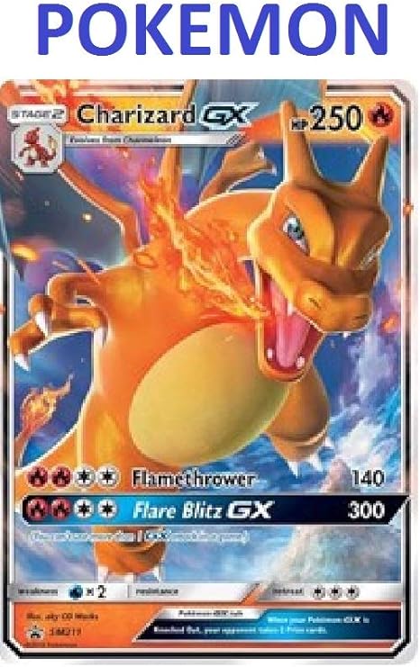 Pokemon - Charizard-GX-SM211-SM Promo