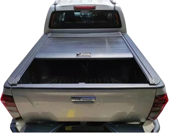 Parcel Shelf 4x4 5Ft 6Ft For Chevy For Silverado For GMC For Sierra 1500 2500 3500 HD Pickup Hard Roller Lid Shutter Retractable Truck Bed Tonneau Cover Rear Trunk Parcel