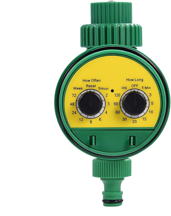 Water Timer, Electronic Garden Irrigation System Controller Watering Timers Automatic Programmable Irrigation Hose Timer, Multi-Functional Garden Sprinkler Hose Faucet Timers for Yard, Lawn