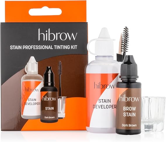Hi Brow Brow Stain Hybrid Dye Tinting Kit - Dark Brown