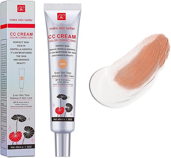Color Changing CC Cream SPF 25, Moisturizing & Makeup, 2-in-1, Natural Tone, Light Coverage, Luminous Finish, Daily Use, 1 fl oz (02 Natural)