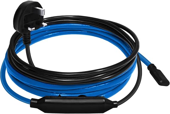 Mi-Heat 36m ETM Heat Trace Cable Kit Self-Regulating – Trace Wire Heating System for Frost Protection – Pipe Trace Heating for Outdoor Plumbing & Drains (230V)