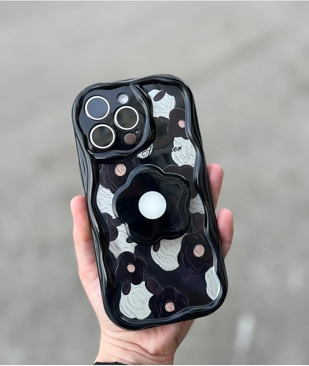 iPhone 15 Pro Max ile Uyumlu Pop Socketli Silikon Kılıf, Çok Renkli