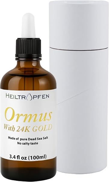 Ormus with 24K Gold 3.4 Fl Oz - 100 ml Concentrated Ormus Atomic Minerals Heiltropfen