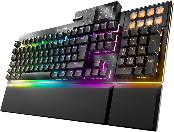 be quiet! Dark Mount Linear, Gaming Keyboard, Mechanical Silent Switches