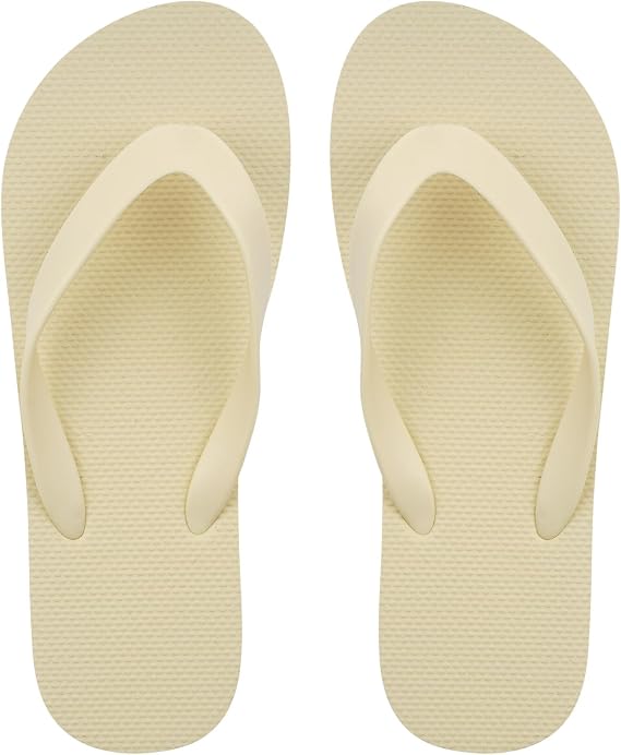 Aomig Unisex Flip Flops Ladies Girls Mens Flatform Beach Flip-Flop Slim Rubber Flip Flops Women's Yoga Mat Comfortable Beach Platform Sandals Slip-Resistant Flat Flip Flops