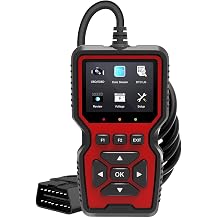 Yourkar OBD2 スキャナー診断ツール、コードリーダー OBD II スキャナー リセット&ライブデータ付き プロフェッショナルチェックエンジン故障コードリーダー I/M OBD2 車 カーアクセサリー