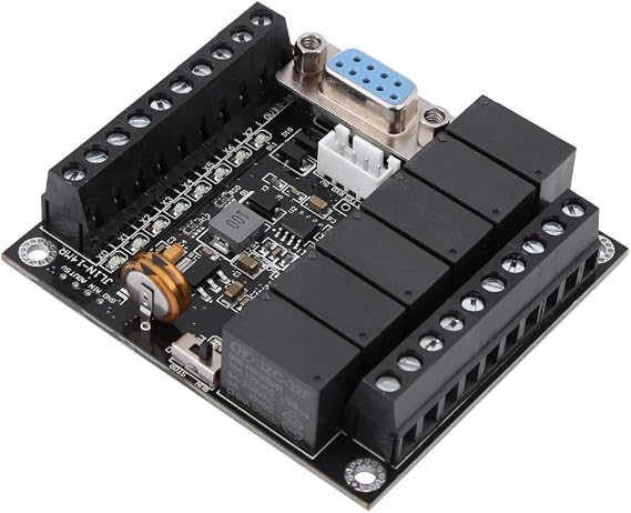 Industrial PLC Control Module FX1N-14MR Motor Controller DC Panel PLC Controller Industrial Control Panel PLC Logic Controller Relay Output Module