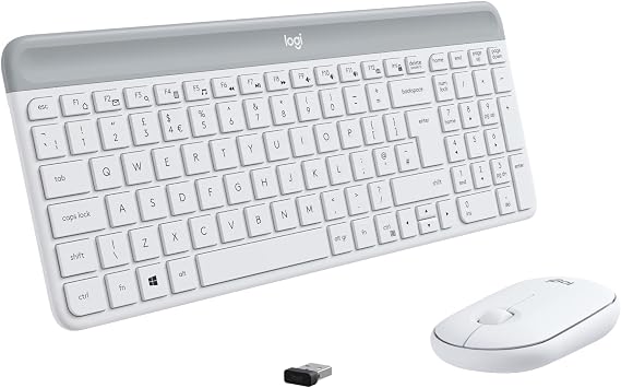 Logitech Slim Wireless Keyboard and Mouse Combo MK470
