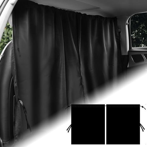 HEKOBAG Car Divider Privacy Window Curtains