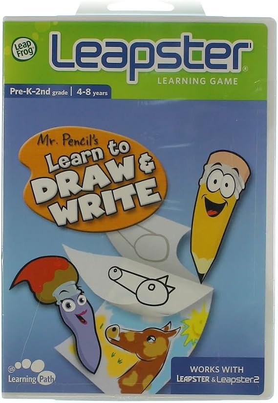 LeapFrog Leapster Game: Mr Pencil's Learn to Draw & Write
