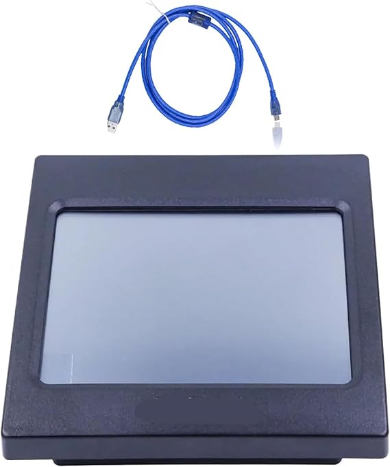 3.5インチ工業用タッチャブルスクリーンディスプレイ高輝度LCD 320x240 ABSハウジング制御用複数プロトコル工業用ディスプレイ