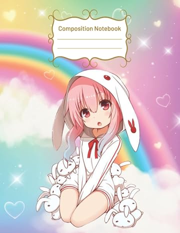 Composition Notebook: Kasane Teto : IA Vocaloid Otaku Anime Chibi Girl 120 Pages of 8.5" x 11" Blank Paper for Writing, College Ruled Premium Abstract Cover vol.3