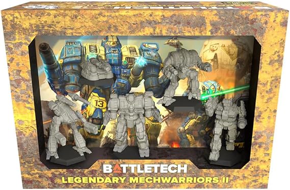 Catalyst Game Labs BattleTech | Miniatures | Legendary Pilots Pack II | Expansion | Miniature Game Ages 14+