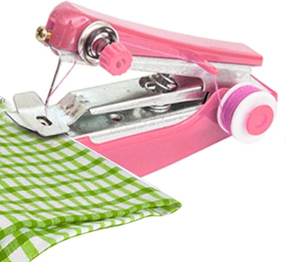 Mini Portable Sewing Machine Convenient All Purpose Handheld Manual Device