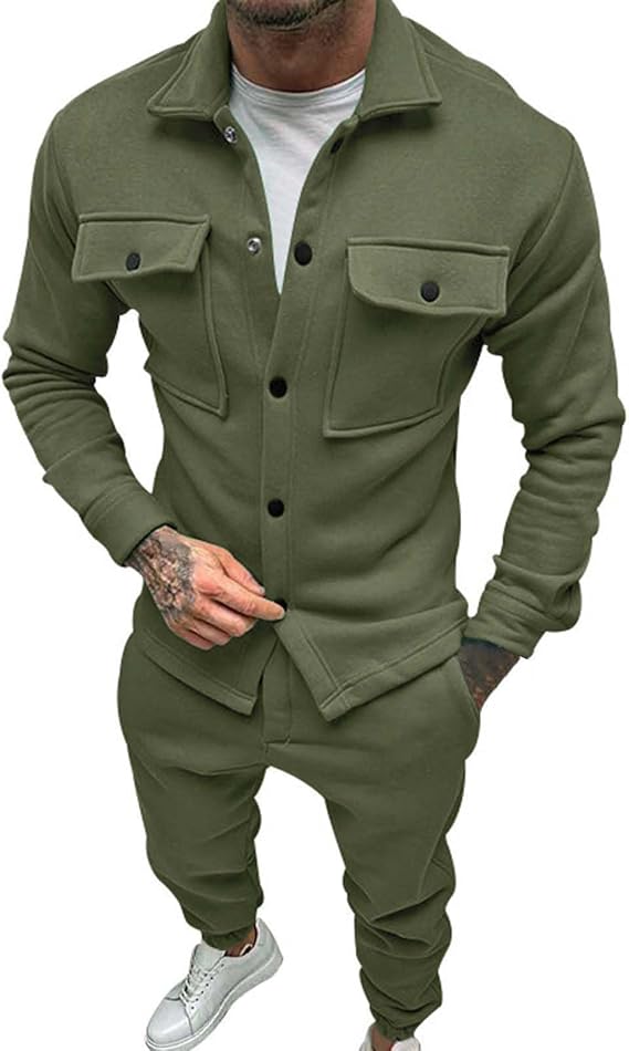 Men's Clothing Men's Tracksuit Blue Oversize