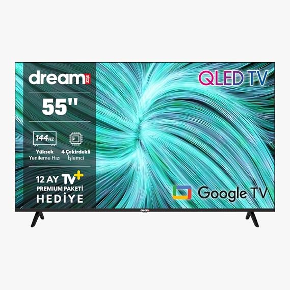 Dreamstar 55" 140 Ekran 4K UHD Google TV [Enerji Sınıfı A+]