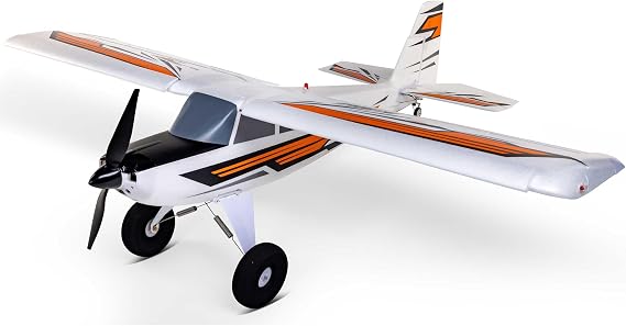 E-Flite Night Timber X Evolutions 1.2 m Bind N Fly Basic Remote Controlled Aeroplane with Night Flight LED Lighting AS3X+ and Safe Select