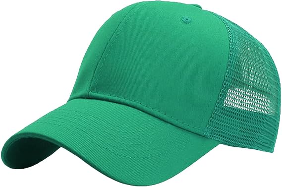 112 Trucker Hat - Adjustable Snapback, Structured Six Panel Blank Cap, High Crown, Breathable Mesh, Great for Custom Logos, Streetwear & Team Events, One Size