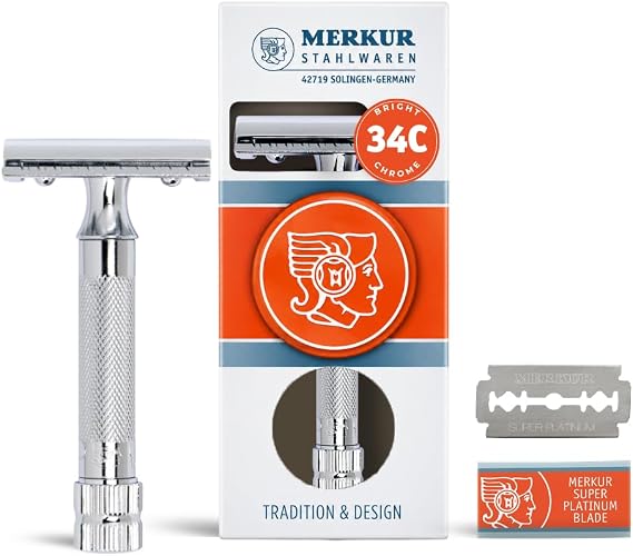 Merkur Mk34c Ağır İş Kısa Saplı Çift Kenarlı Jilet