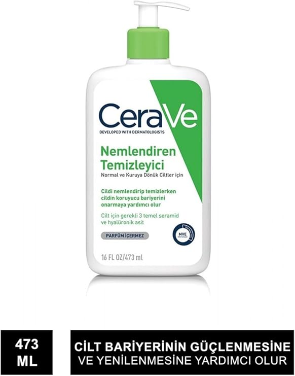 CeraVe Nemlendiren Temizleyici, 473 ml