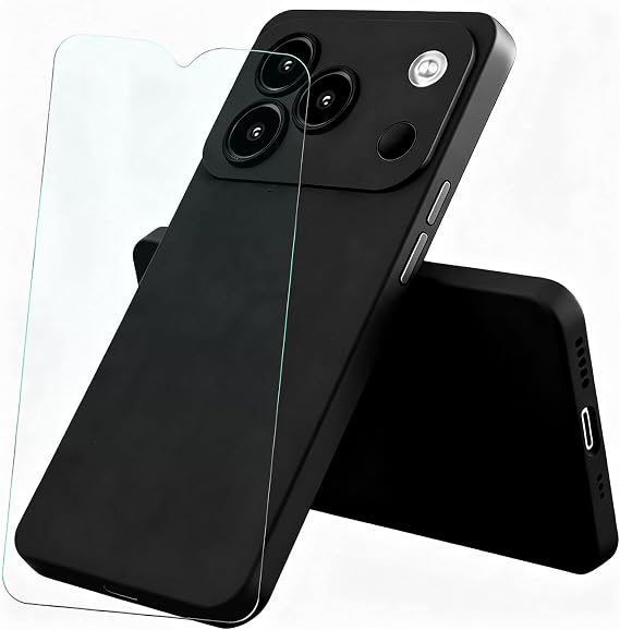 耐衝撃TPUケース Blackview Wave 7C用 スクリーンプロテクター付き