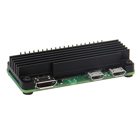 Geekworm Raspberry Pi Zero 2 W Heatsink, 10mm Aluminumn Alloy Radiator Accessories (C296)