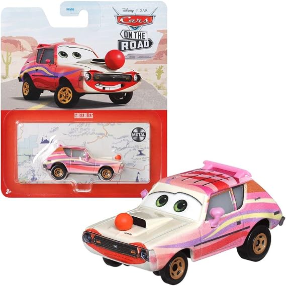 Mattel Die-Cast Car Model, Disney Cars Cars: Greebles, 1:55 Scale, Unisex Children (Aged 3-8)